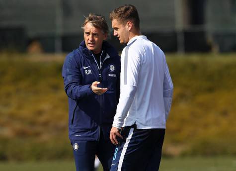 George Puscas e Roberto Mancini