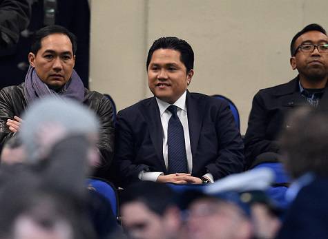 Erick Thohir a 'San Siro'