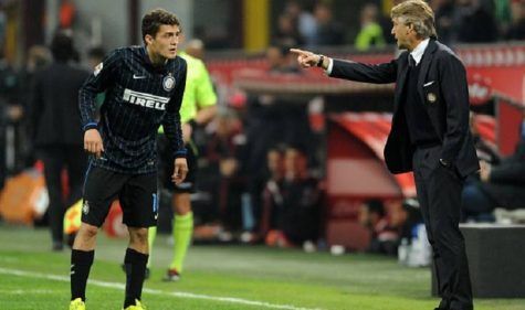 Mateo Kovacic e Roberto Mancini