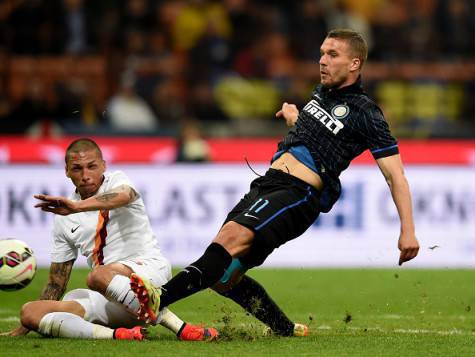 Lukas Podolski in azione
