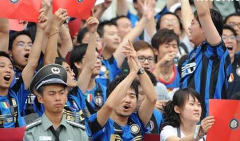 Tifosi cinesi dell'Inter