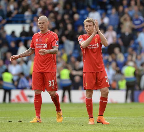 Skrtel e Lucas Leiva