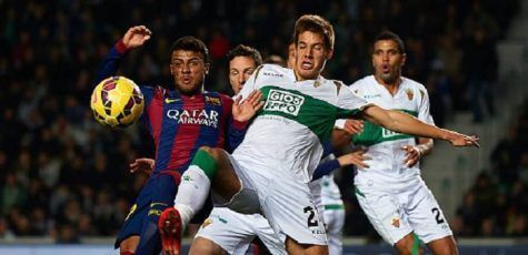 Mario Pasalic in azione con la maglia dell'Elche