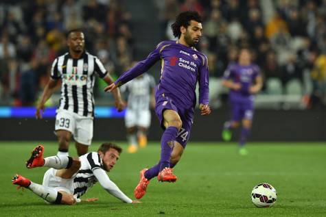 Mohamed Salah in azione