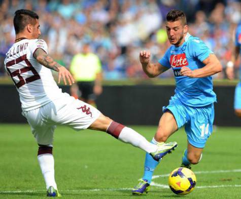 Dries Mertens in azione