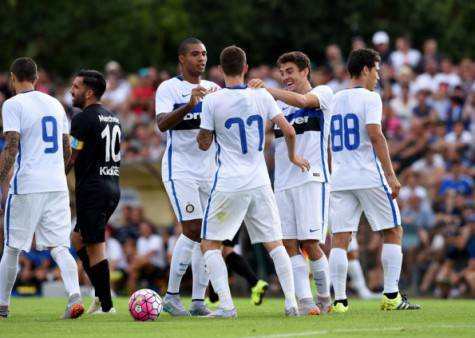 I giocatori dell'Inter