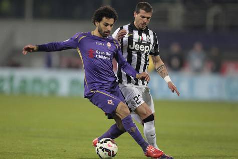 Mohamed Salah in azione