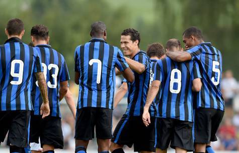 I giocatori dell'Inter