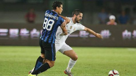 Hernanes in Inter-Real Madrid 0-3