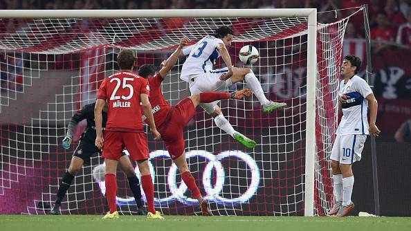 Andrea Ranocchia in Bayern Monaco-Inter 1-