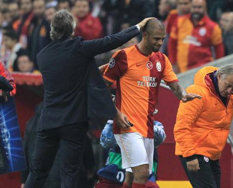 Mancini e Felipe Melo