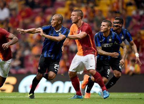 Lukas Podolski in Galatasaray-Inter 1-0