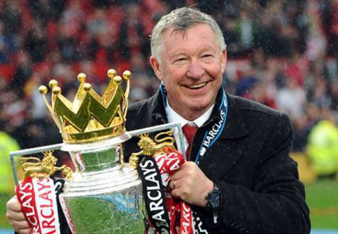 Alex Ferguson ai tempi del Manchester United