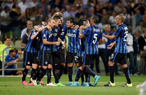 I giocatori dell'Inter