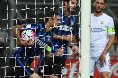 Mauro Icardi in Inter-Fiorentina 1-4