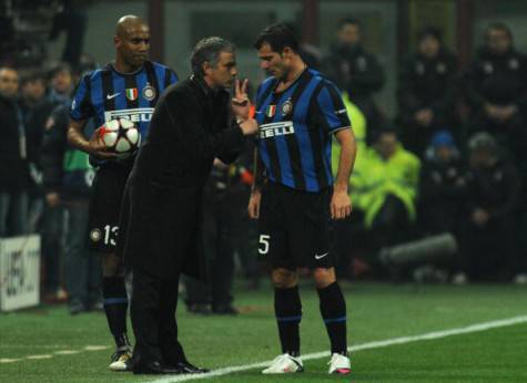 Stankovic e Mourinho ai tempi dell'Inter