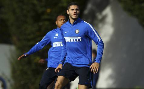 Mauro Icardi alla Pinetina (inter.it)