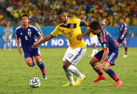 Fredy Guarin con la Colombia