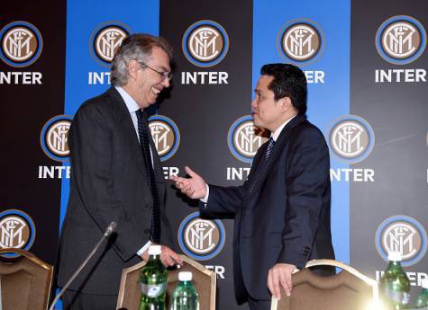 Thohir e Massimo Moratti