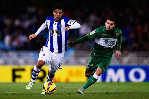 Carlos Vela in azione