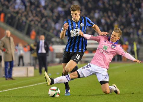 Thomas Meunier in azione