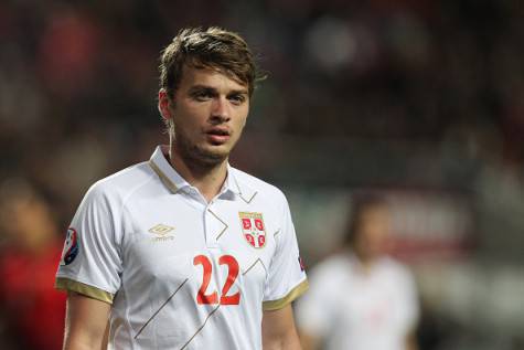 Ljajic con la maglia della Serbia