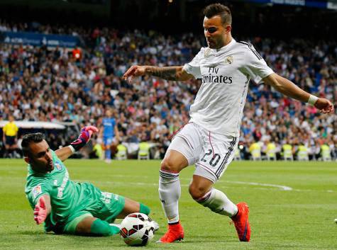 Jesé Rodriguez in azione col Real Madrid