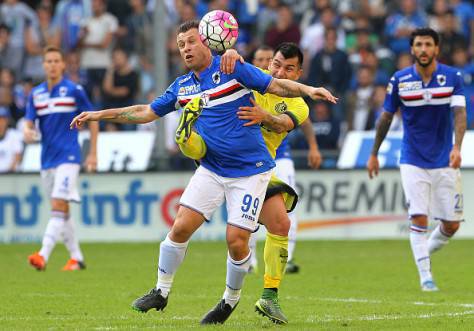 Antonio Cassano in Sampdoria-Inter ©Getty Images