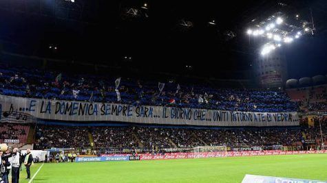 Stadio 'Meazza', la Curva Nord dell'Inter