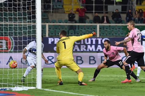 Il gol di Gilardino, Palermo-Inter 1-1