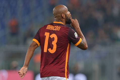 Inter, Maicon la maglia della Roma ©Getty Images