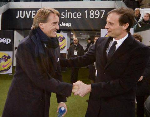 Mancini e Allegri (Getty Images)