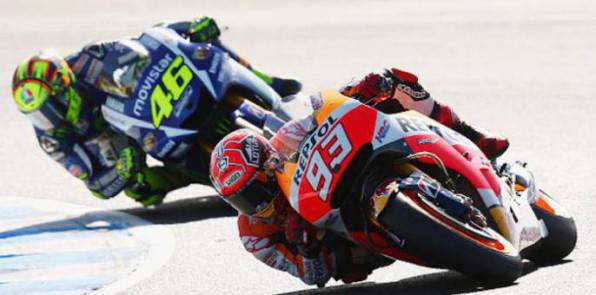 Rossi e Marquez