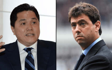 Erick Thohir e Andrea Agnelli