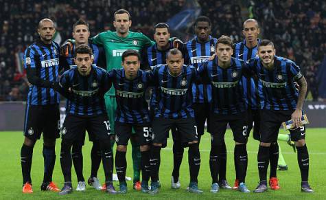 La formazione dell'Inter