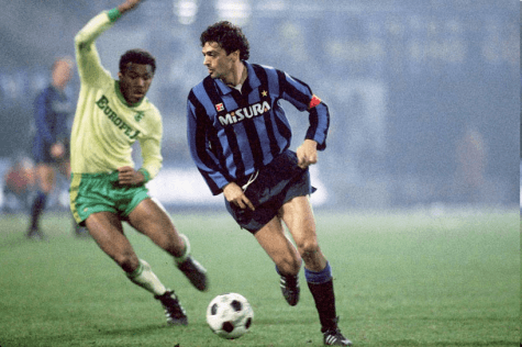 'Spillo' Altobelli ai tempi in cui vestiva la maglia dell'Inter