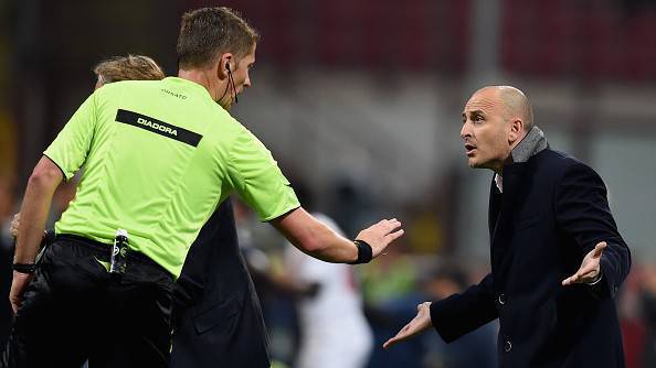 Piero Ausilio e l'arbitro Orsato ©Getty Images