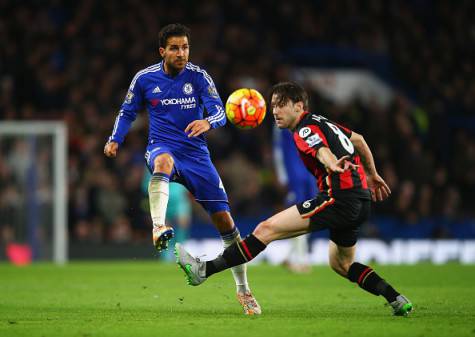 Cesc Fabregas in azione con la maglia del Chelsea - Getty Images