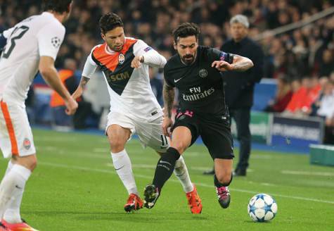 Ezequiel Lavezzi in azione (Getty Images)