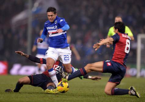 Eder in azione con la maglia della Sampdoria ©Getty Images