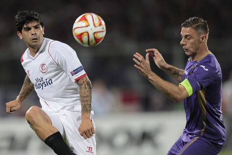 Ever Banega in azione con la maglia del Siviglia ©Getty Images