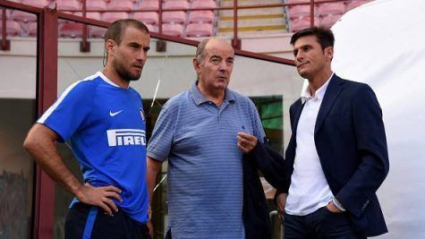 Javier Zanetti, Rodrigo Palacio e Mario Corso ©Getty Images