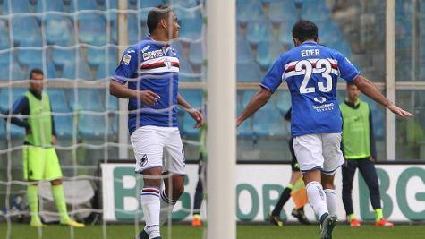 Eder festeggia dopo un gol ©Getty Images