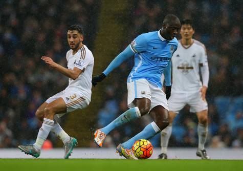 Yaya Touré in azione ©Getty Images