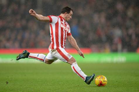 Xherdan Shaqiri con la maglia dello Stoke City ©Getty Images