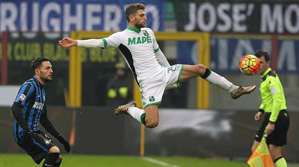 Berardi in Inter-Sassuolo 0-1 ©Getty Images