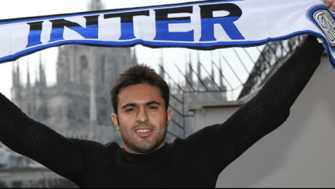 Eder con la sciarpa dell'Inter (Getty Images)