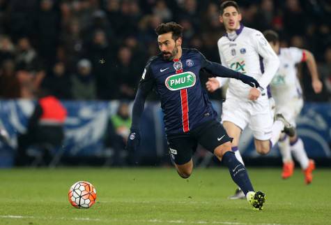 Ezequiel Lavezzi in azione ©Getty Images