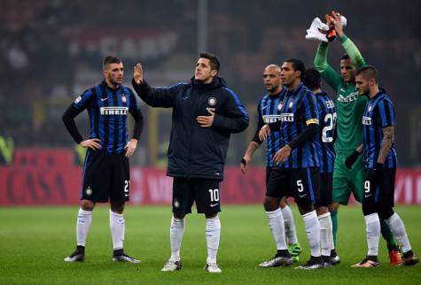 I nerazzurri dopo il derby / Getty Images