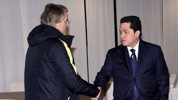 Inter, Mancini con Thohir alla Pinetina ©inter.it